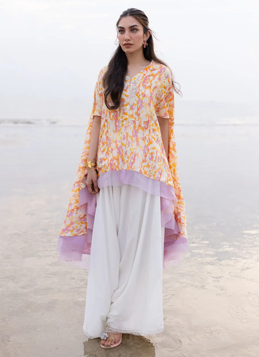 Eid Prints 24 - Rowen High-Low Cape