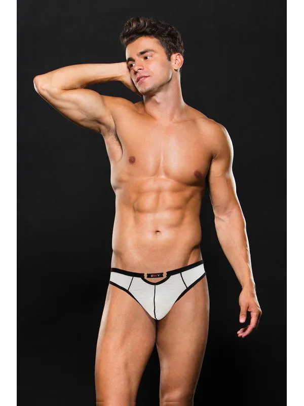 Envy Express Yourself Thong White BLE093-WHTML