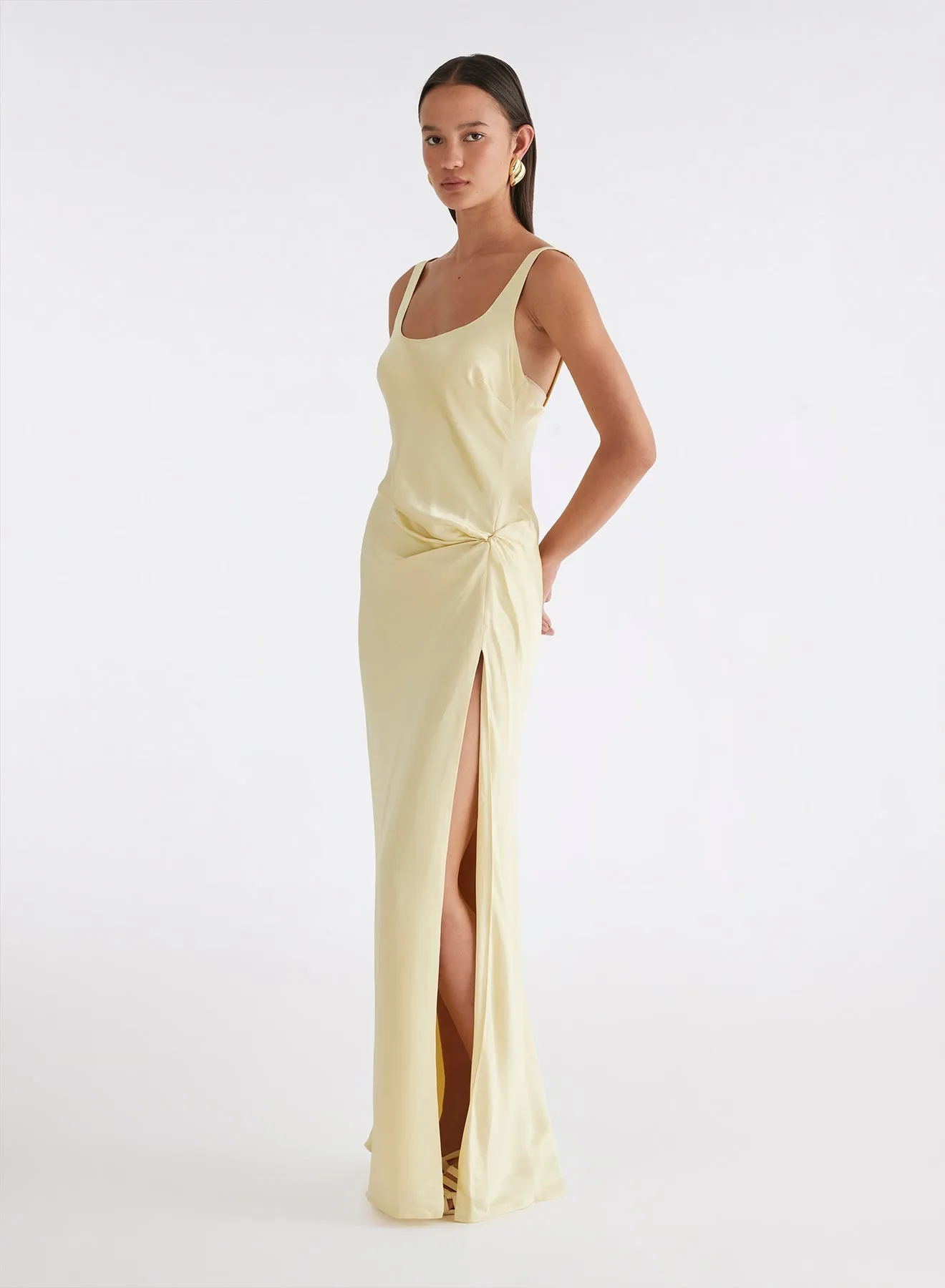 ETTA DRESS (CHAMPAGNE)