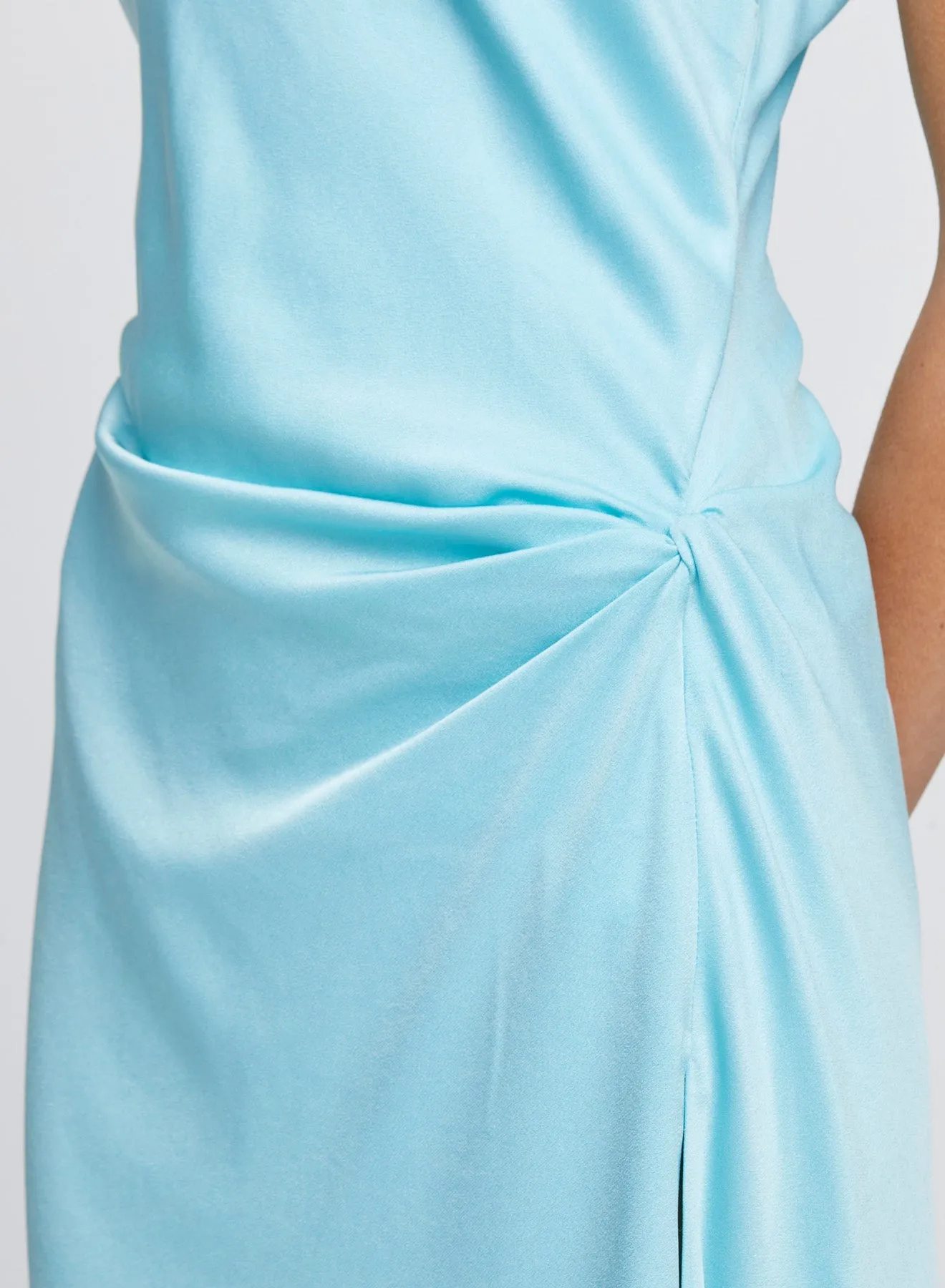 ETTA DRESS (ELECTRIC TEAL)