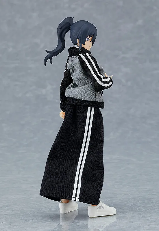 figma Female Body (Makoto) with Tracksuit   Tracksuit Skirt Outfit