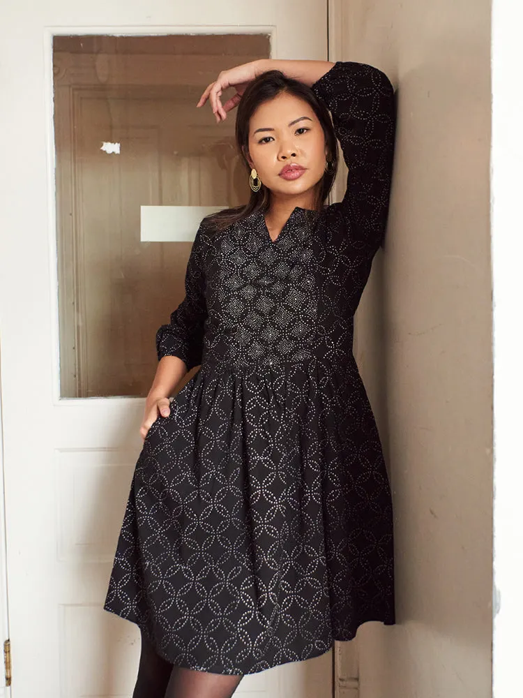 Fiona Dress - Ikigai Black