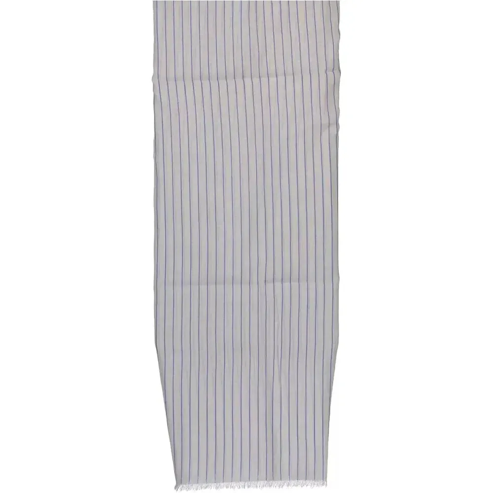 Gant White Cotton Men Scarf