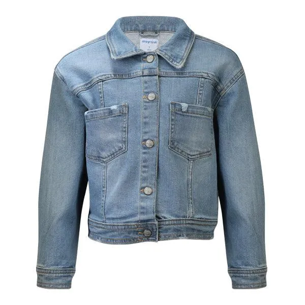 GIRLS BLUE DENIM JACKET