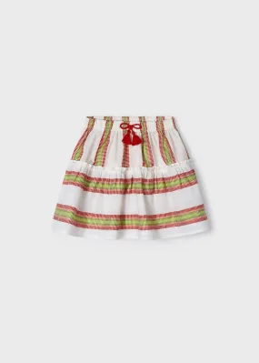 Girls striped skirt