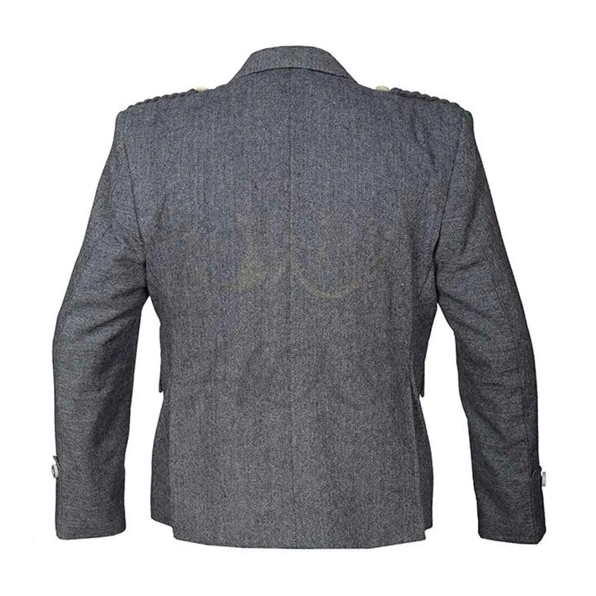 Grey Tweed Argyll Jacket And Vest