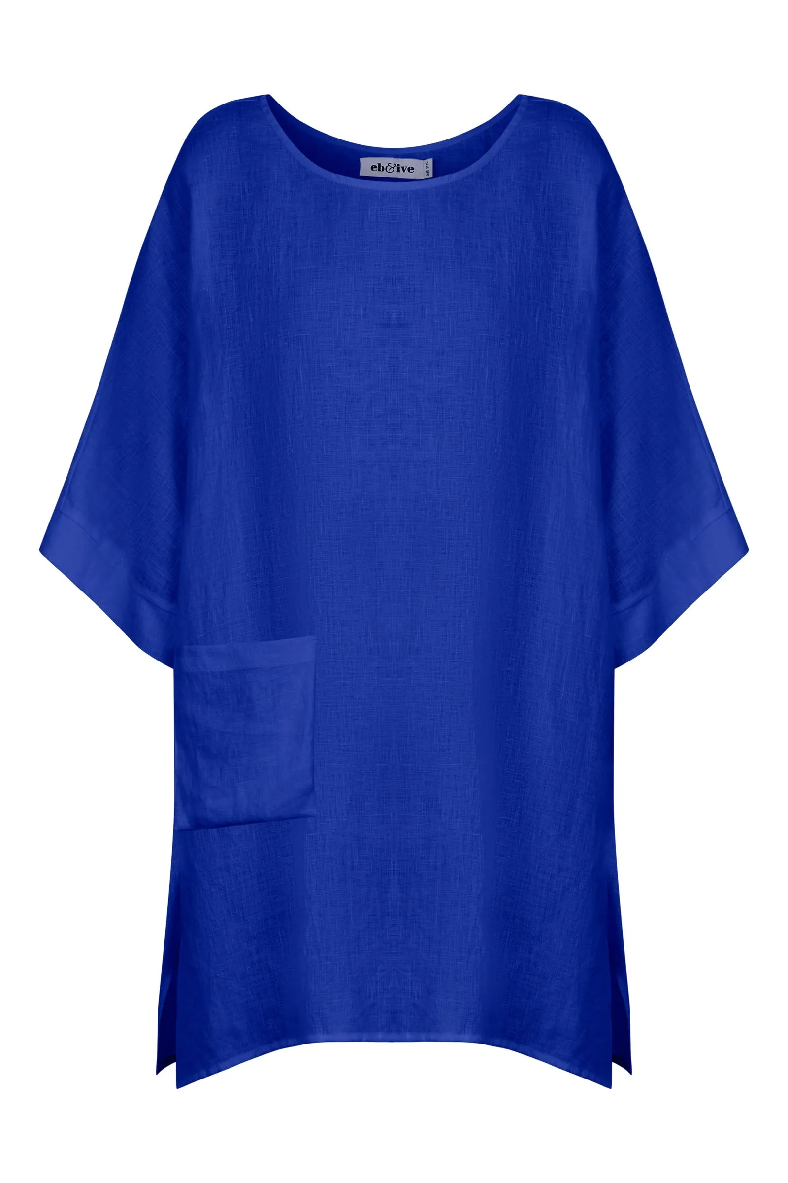 Halcyon Relaxed  Top - Cobalt