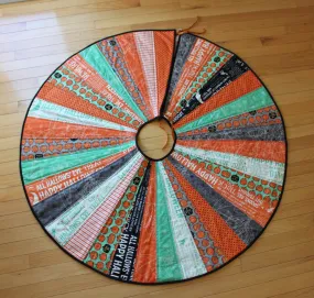 Halloween Patchwork Tree Skirt