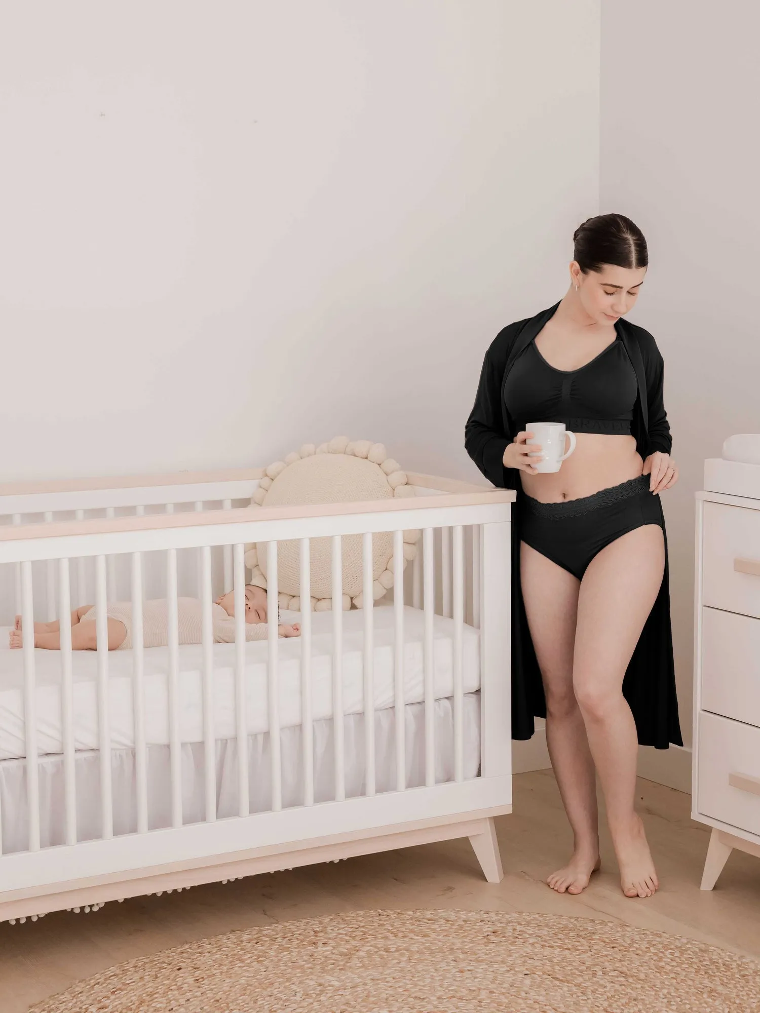 High-Waisted Postpartum Underwear Pack | Assorted Neutrals