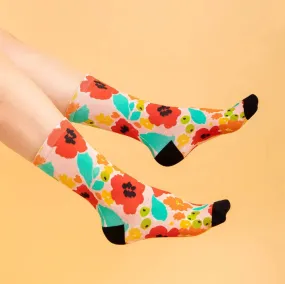 Julie White Tropical Garden Socks