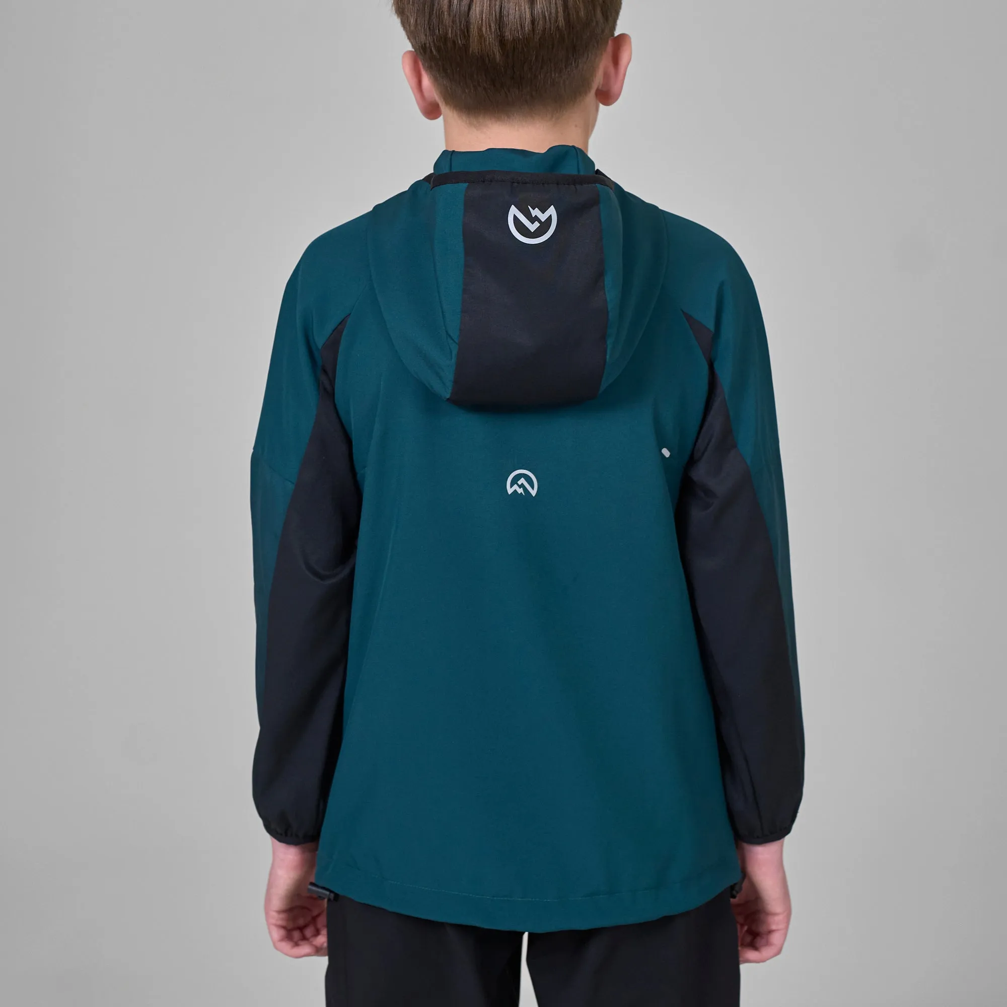 Junior Gradient Jacket - Jungle Green