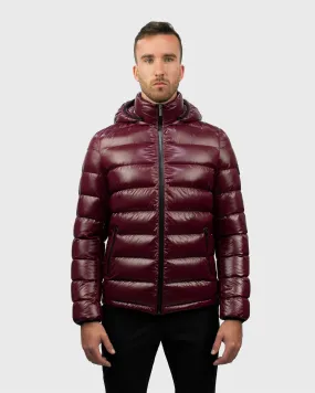 KARL LAGERFELD 505032-592532 WINE DOWN PUFFER JACKET