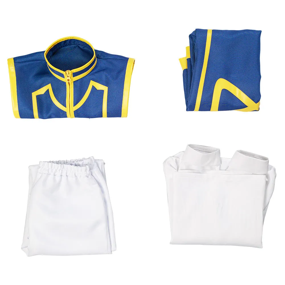 Kurapika Kids Pants Cape Outfits Halloween Carnival Suit Cosplay Costume