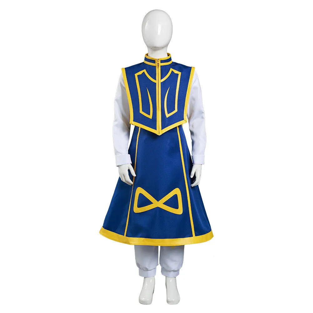 Kurapika Kids Pants Cape Outfits Halloween Carnival Suit Cosplay Costume