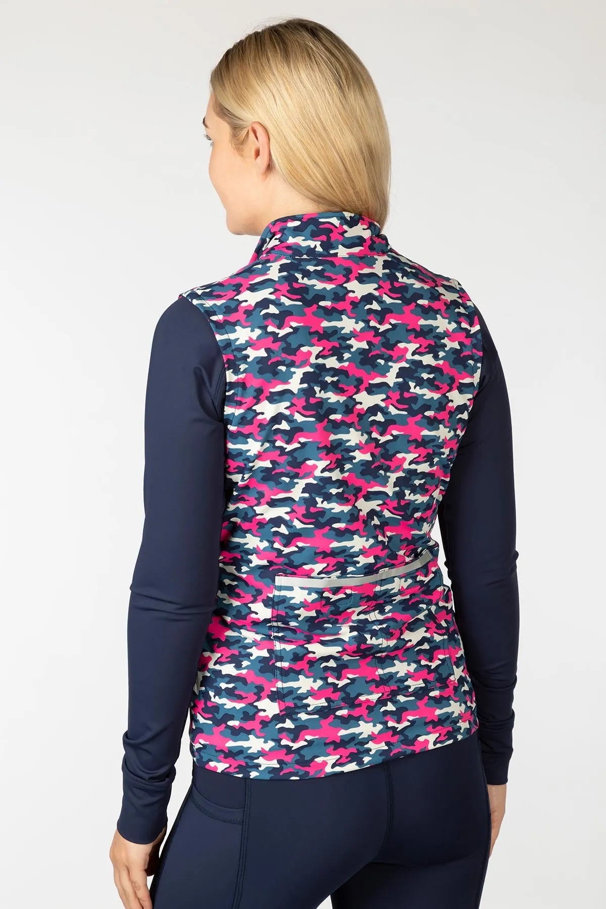 Ladies Patterned Sports Gilet - Skerne