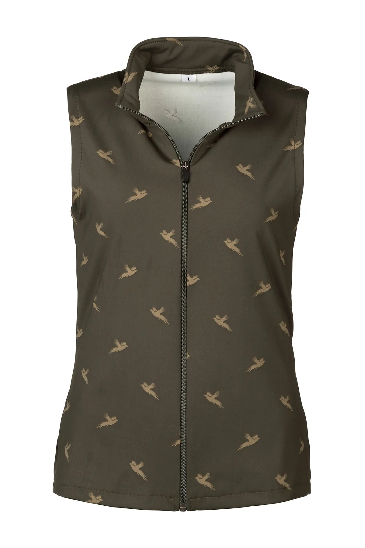 Ladies Patterned Sports Gilet - Skerne