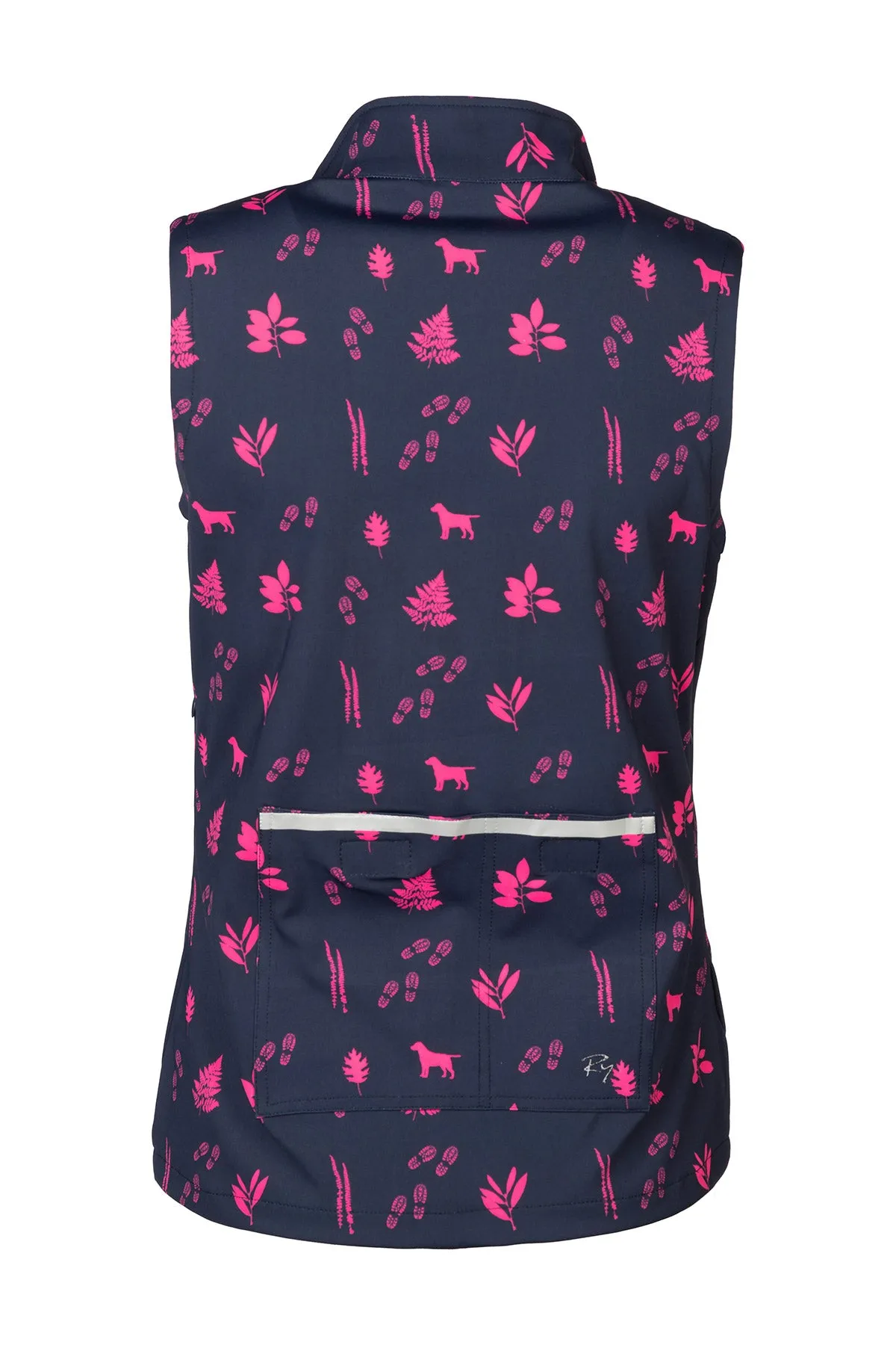 Ladies Patterned Sports Gilet - Skerne