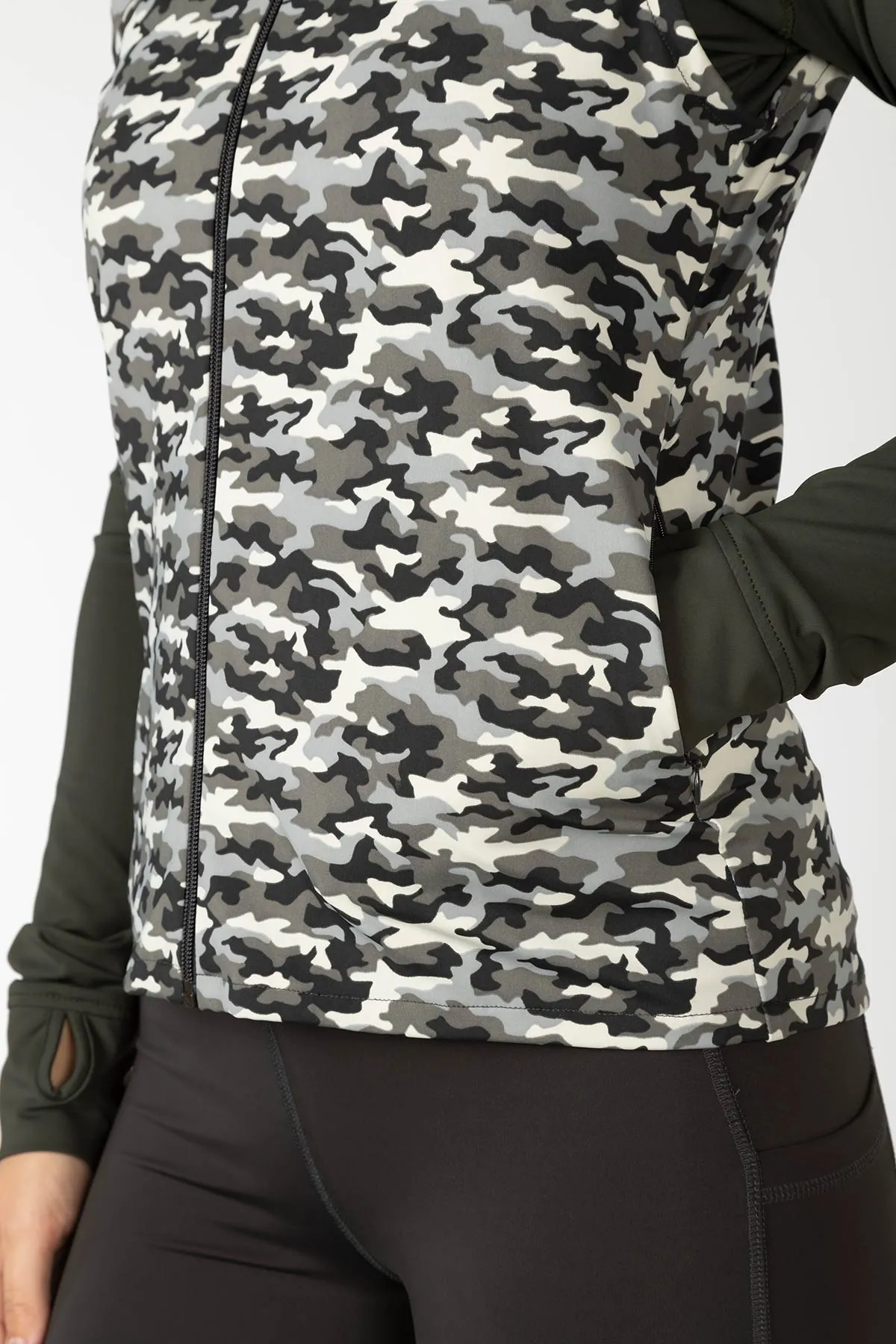 Ladies Patterned Sports Gilet - Skerne