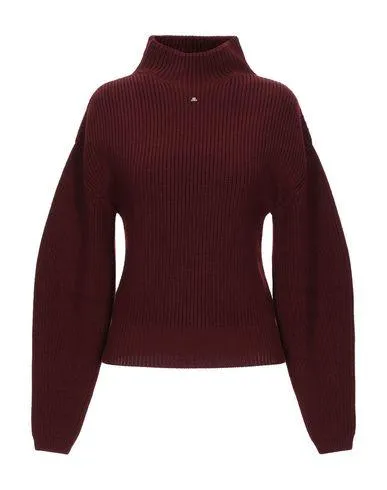 Lanvin Women Turtleneck Maroon S INT