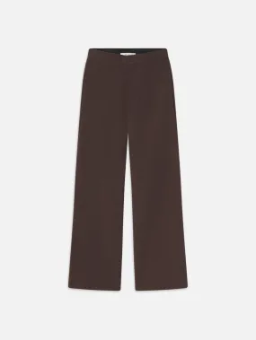 Le Jane Crop Trouser -- Chocolate Brown