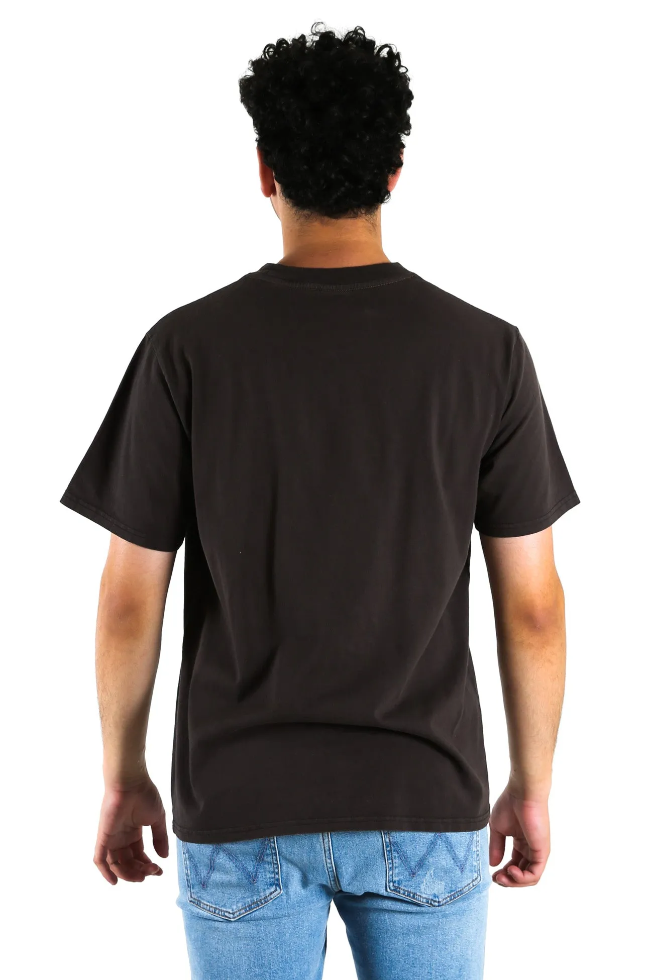 Linear Short Sleeve Vintage Tee Vintage Black