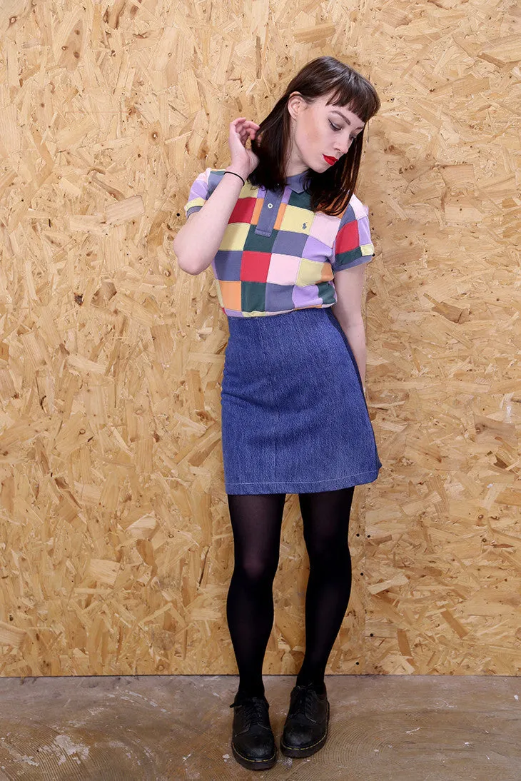 Loot Label Denim Pencil Skirt