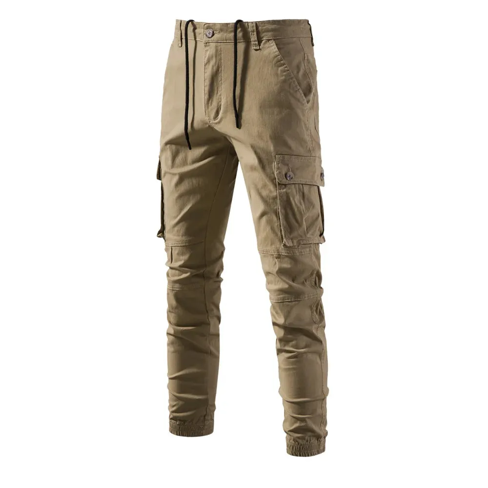 Men's Cargo Pants Multiple Pockets Trousers Zipper Fashion Outdoor Sportswear Pants for Men Spring  Joggers Men