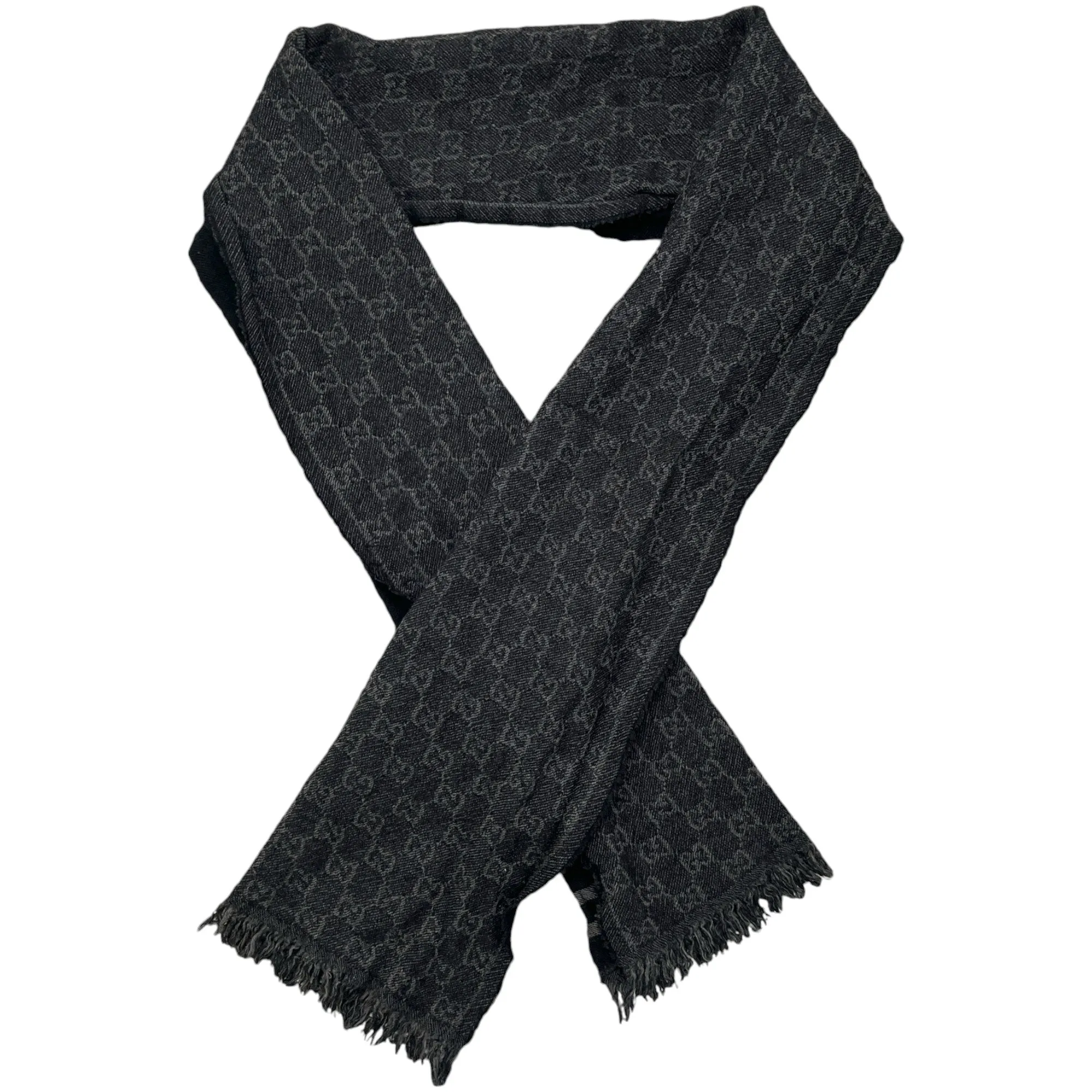 Men's Gg Supreme Scarf Black