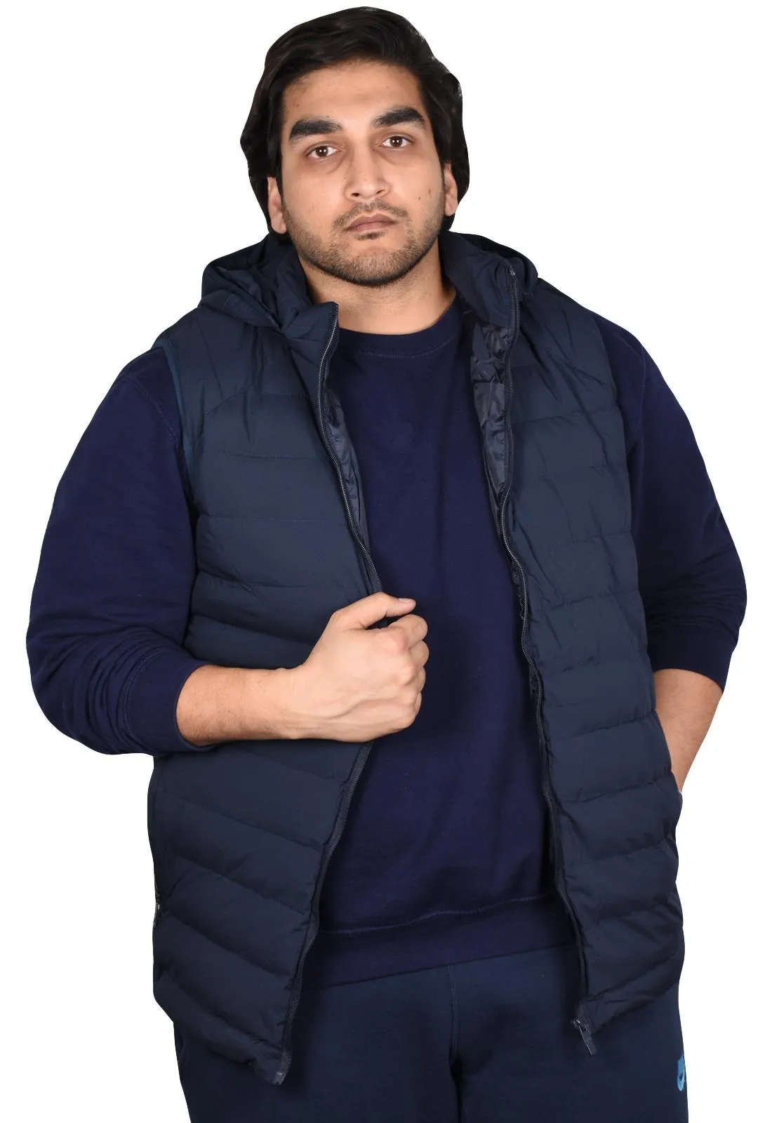 Mens Heated Hoodie Gilet