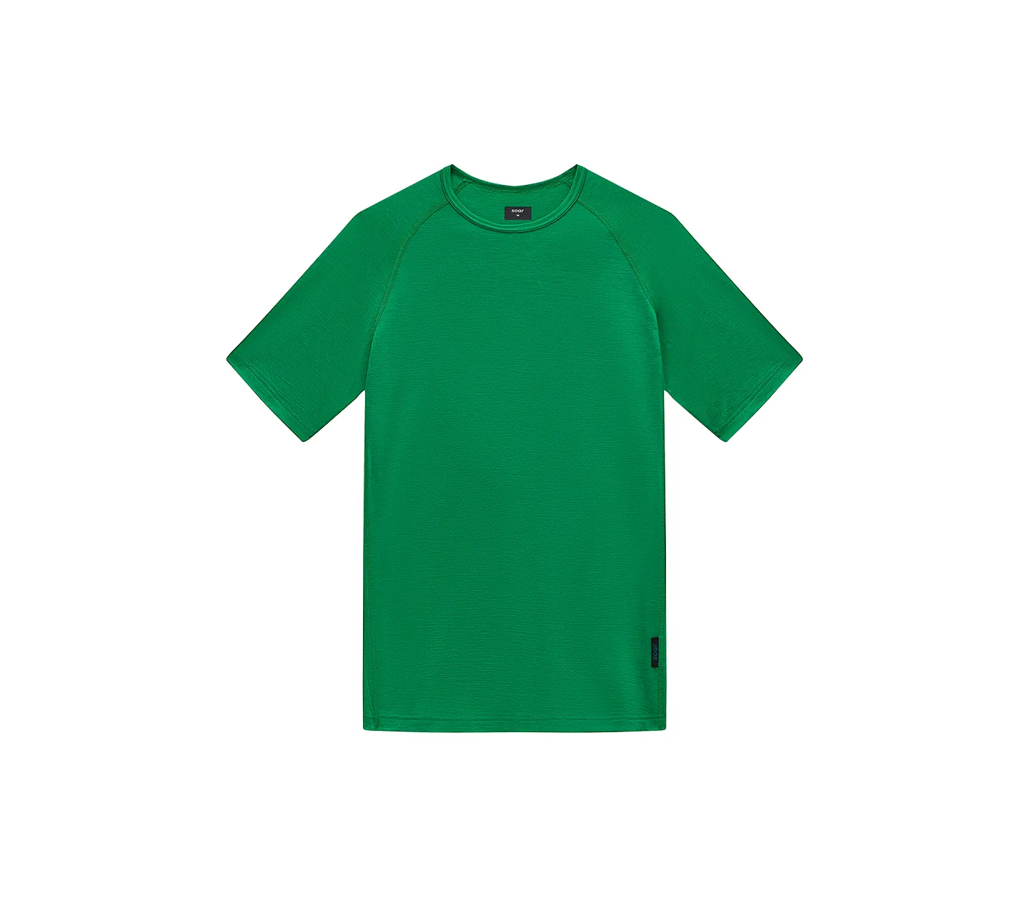 Men's S/S Merino & Silk T-shirt Base | Green