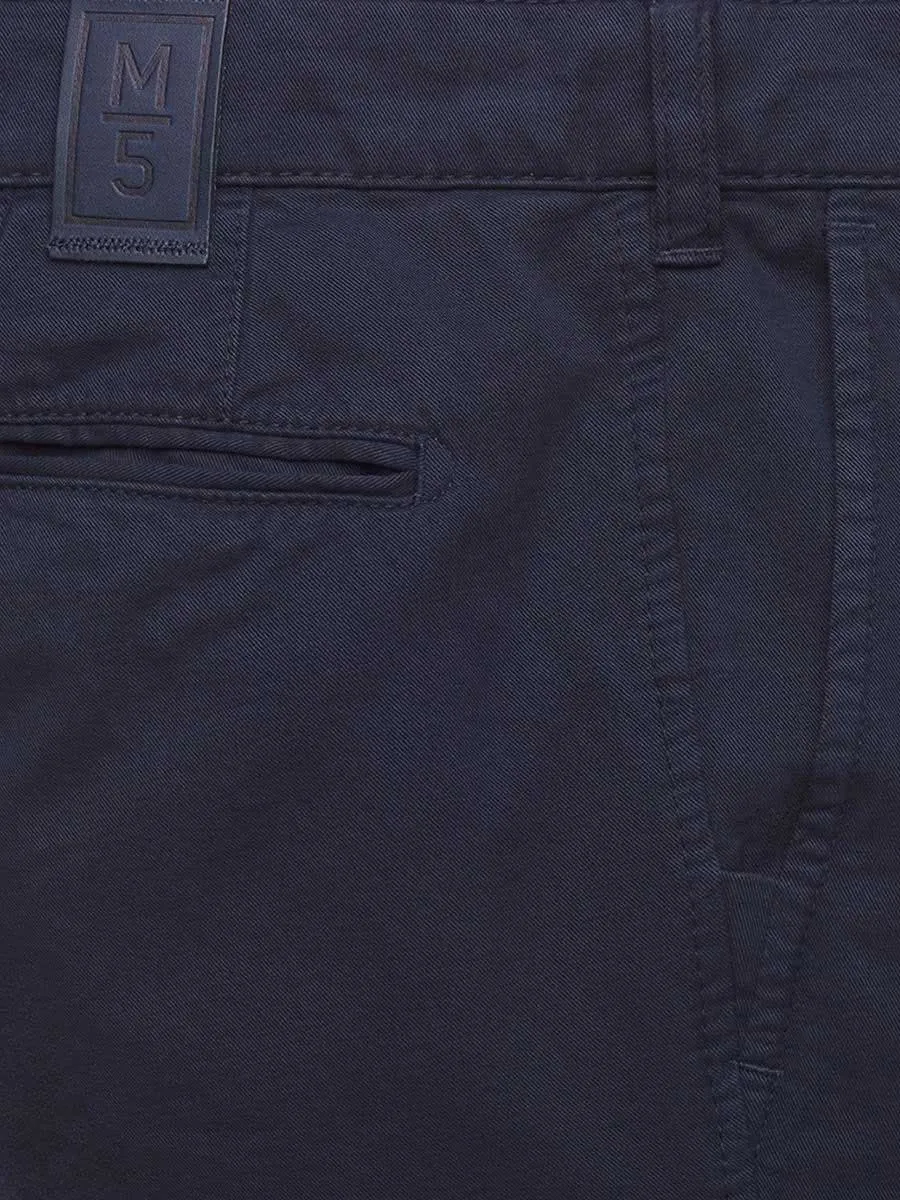 MEYER M5 Jeans - 6001 Soft Stretch Cotton Chinos - Navy