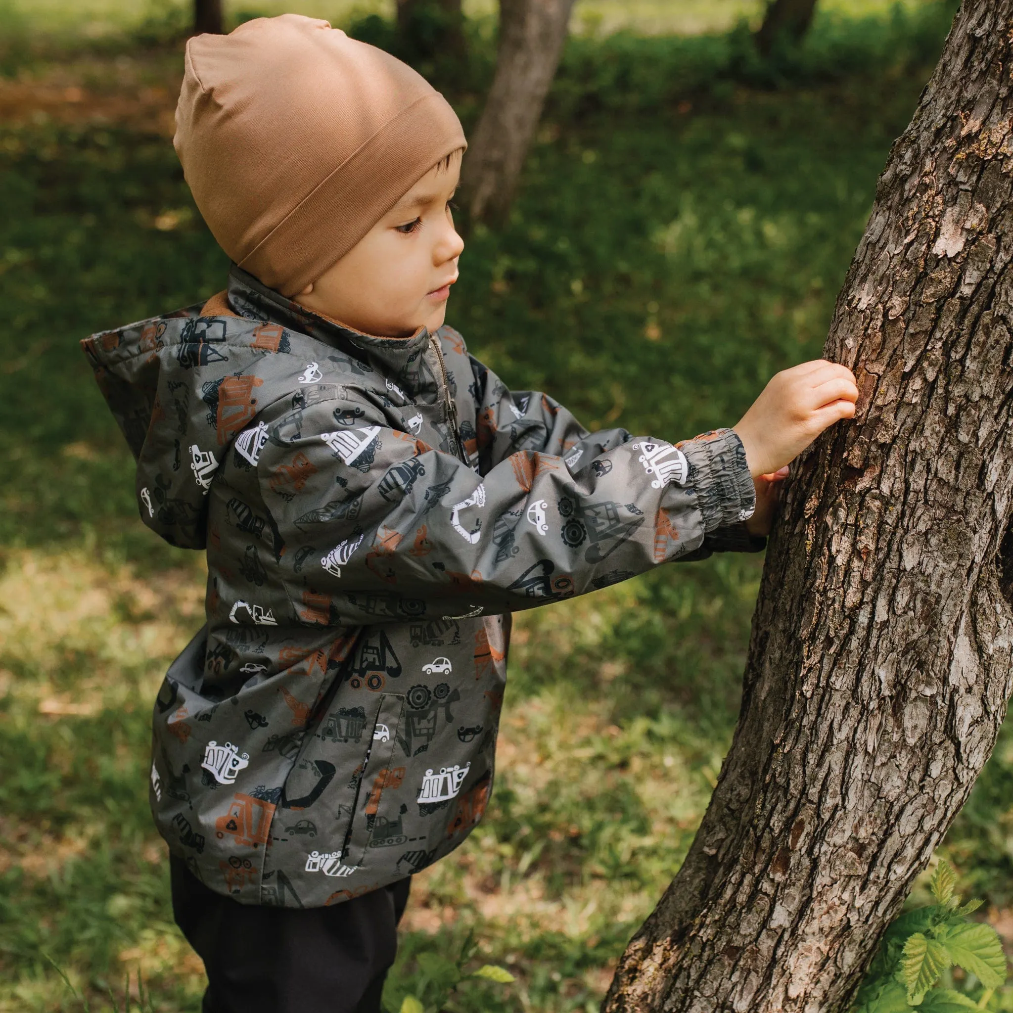 Mid-season boy two piece - Trucks