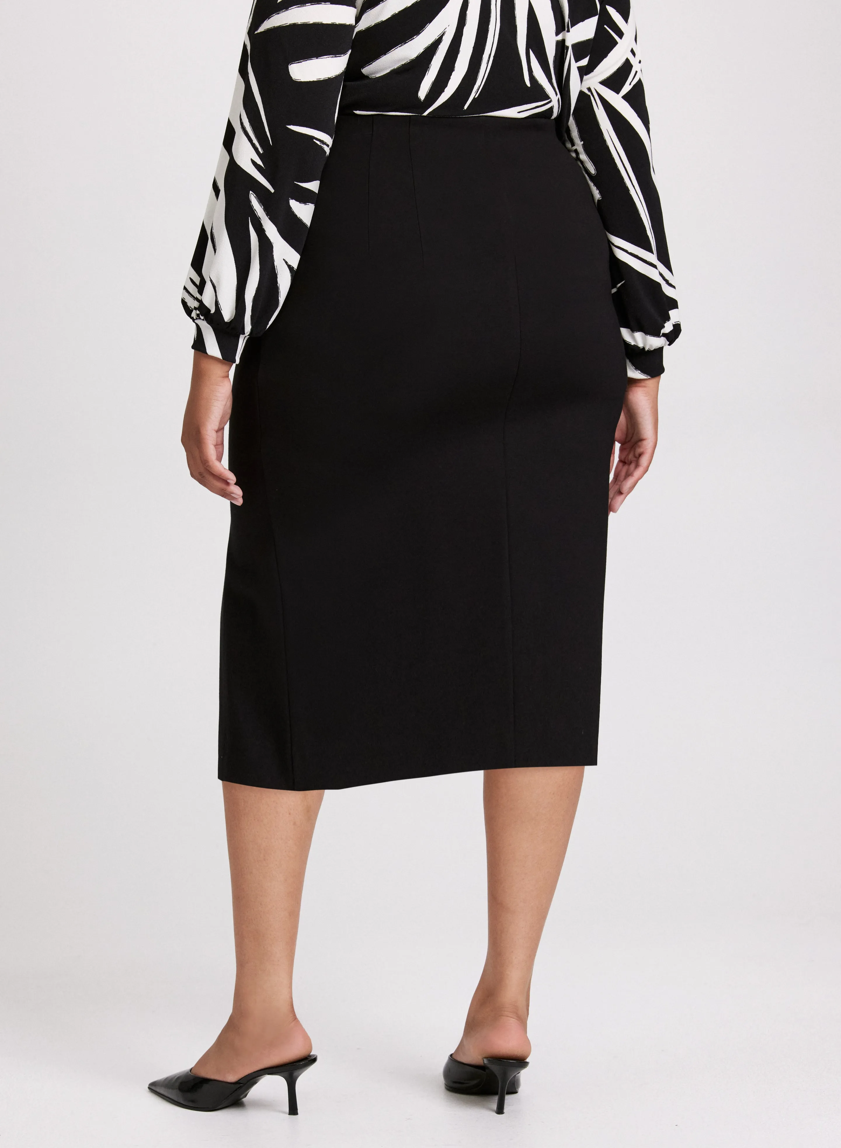 Midi Pencil Skirt