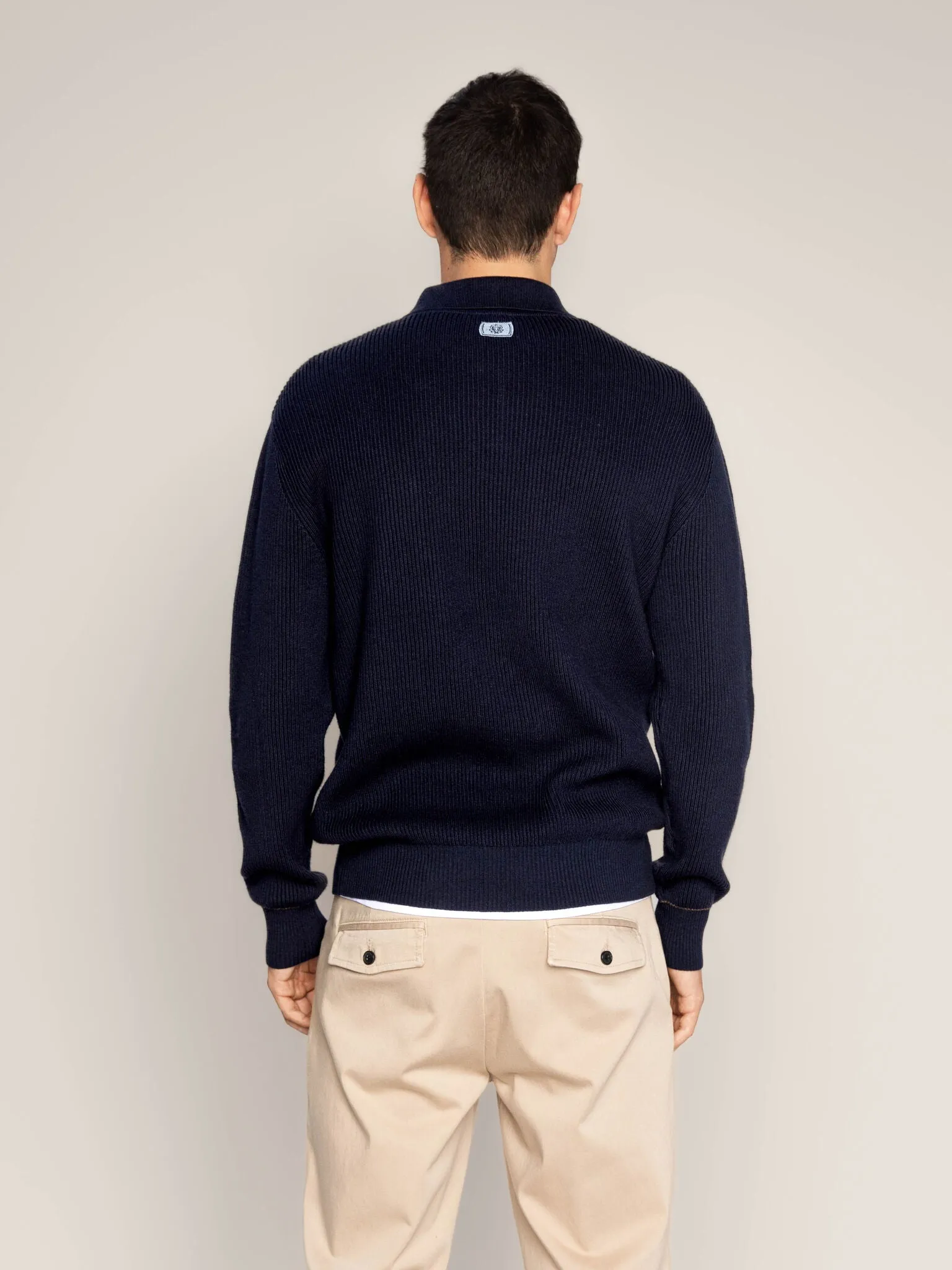 MMGMilner L/S Polo Knit