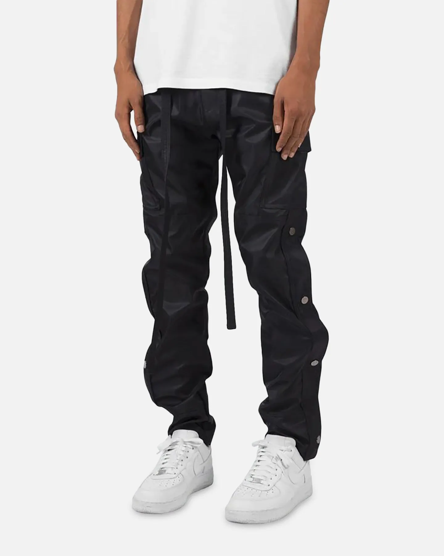 MNML Snap Zipper II Cargo Pants Black