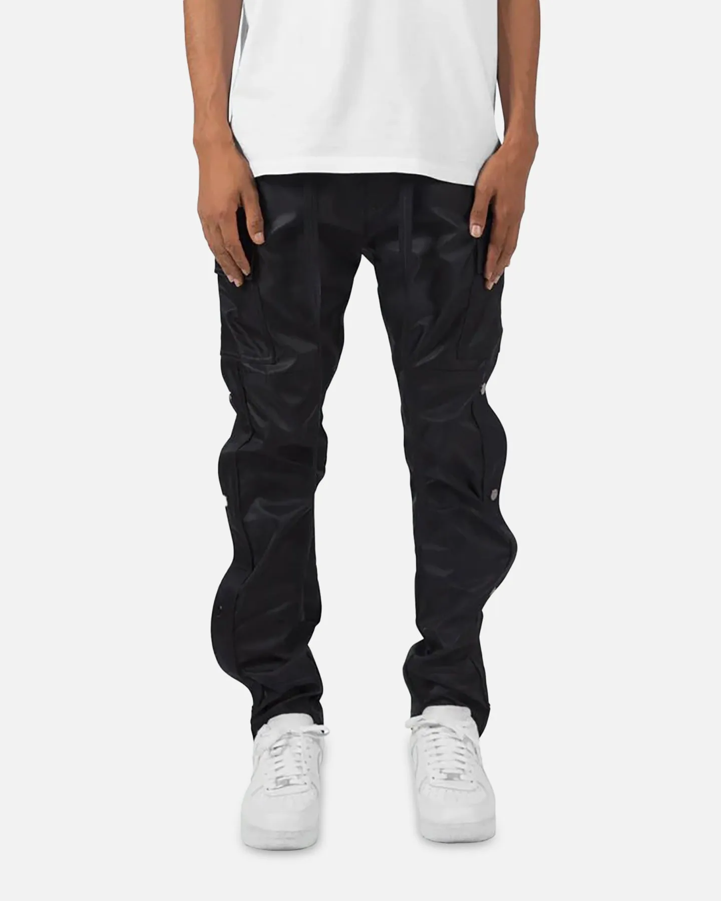 MNML Snap Zipper II Cargo Pants Black