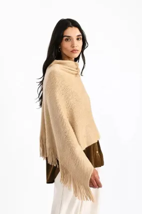 Molly Bracken Poncho Panna Da Donna