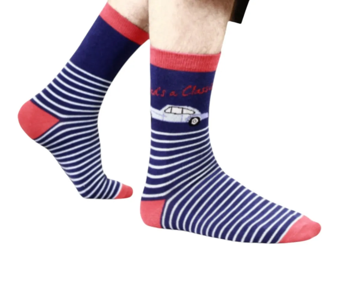 Mr Sparrow Bamboo Dad's Classic Socks(2 Colours)