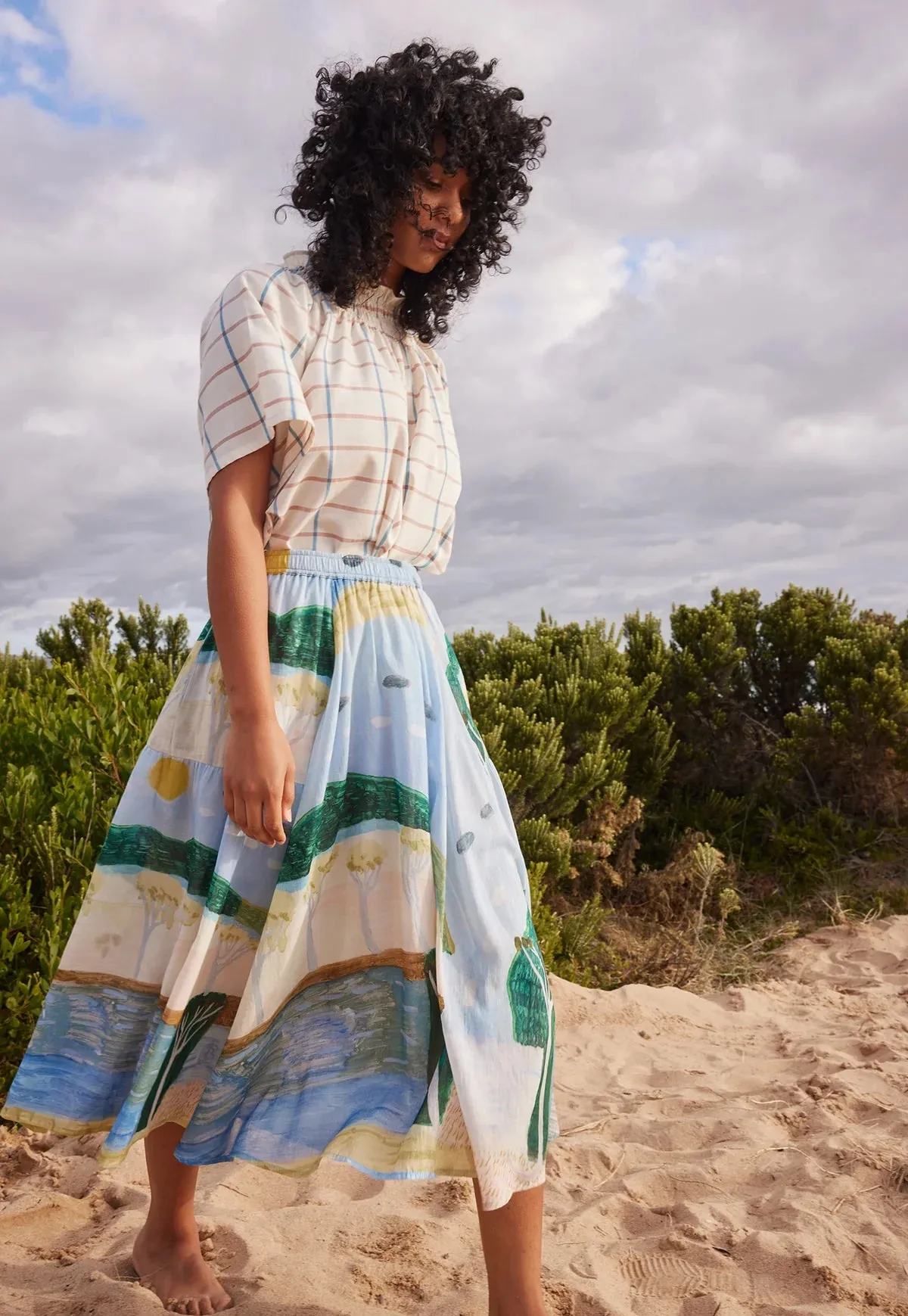 Nancybird Eula Skirt in Glenrock