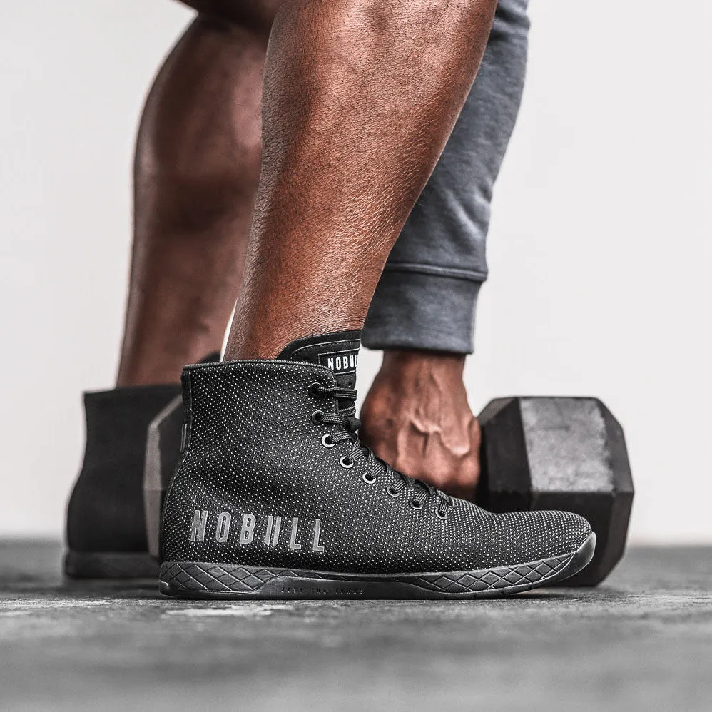 NOBULL - HIGH-TOP BLACK TRAINER  - BLACK