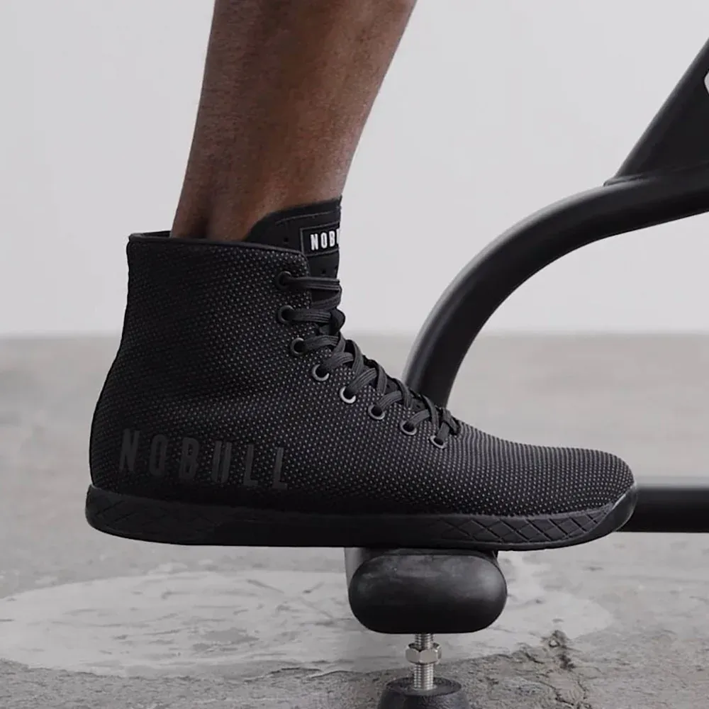 NOBULL - HIGH-TOP BLACK TRAINER  - BLACK