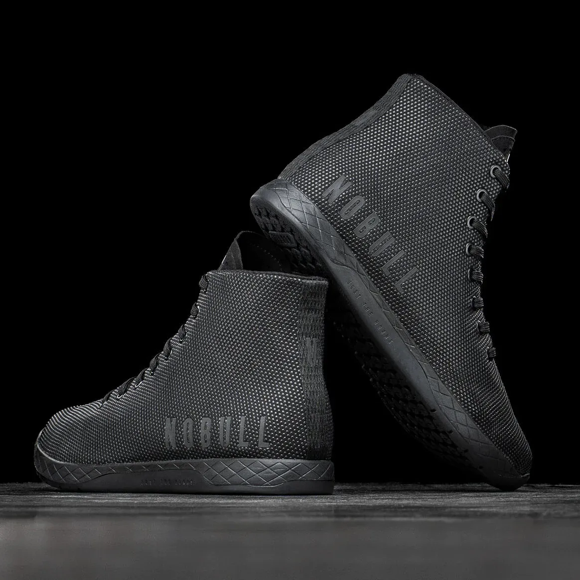 NOBULL - HIGH-TOP BLACK TRAINER  - BLACK