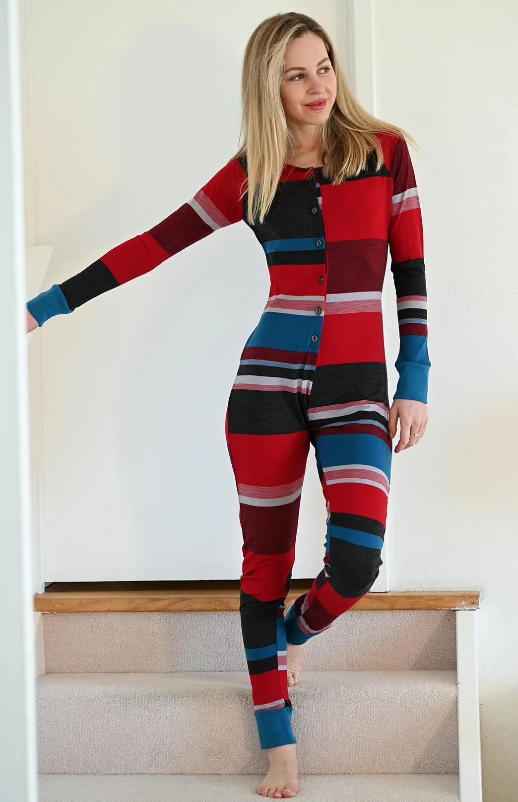 Onesie - Multi Stripe (Jersey)