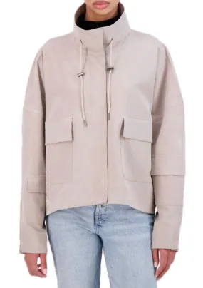 Ookie & Lala Modal blend drop shoulder bomber jacket