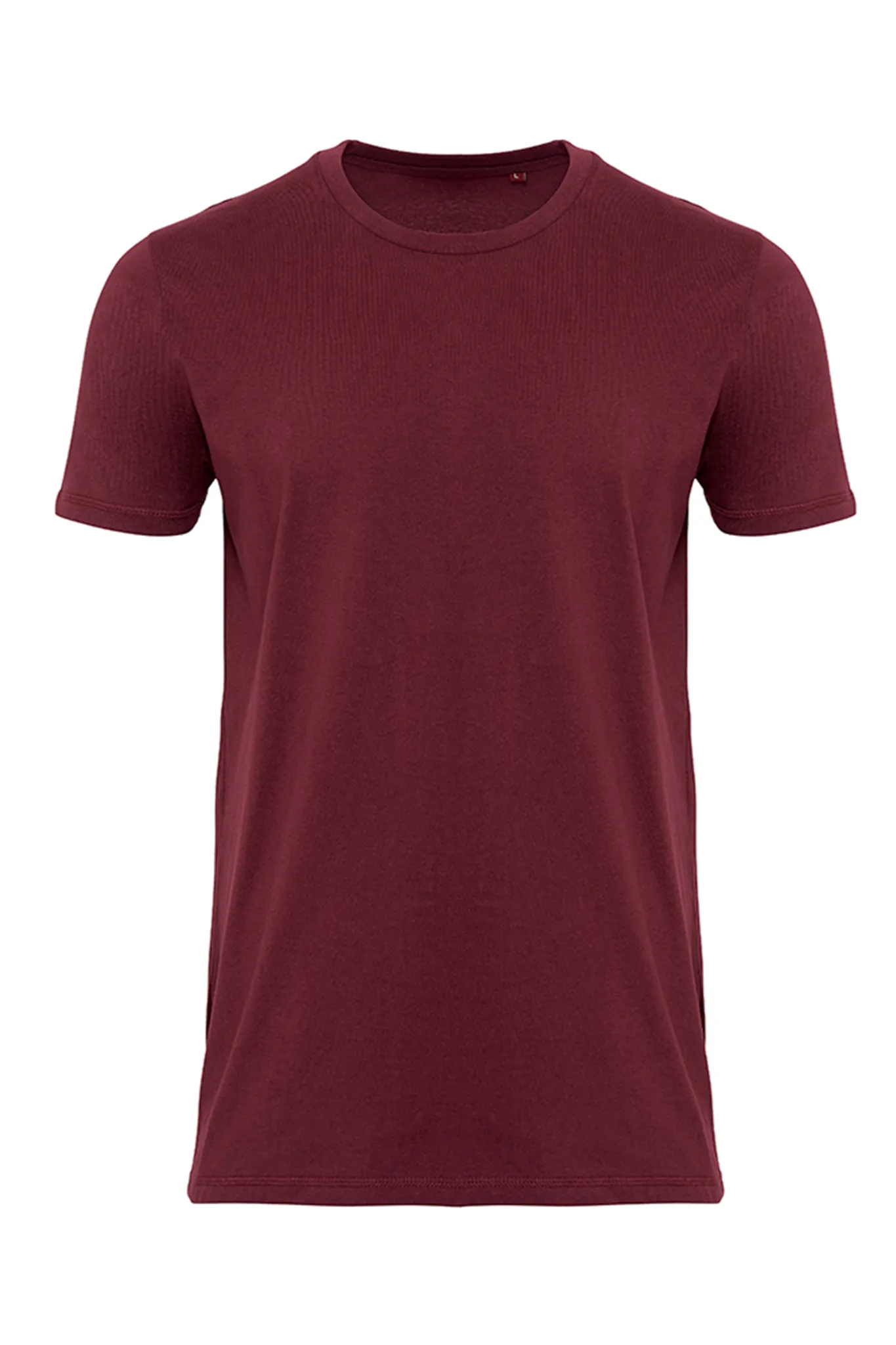 Organic Basic T-shirt - Burgundy