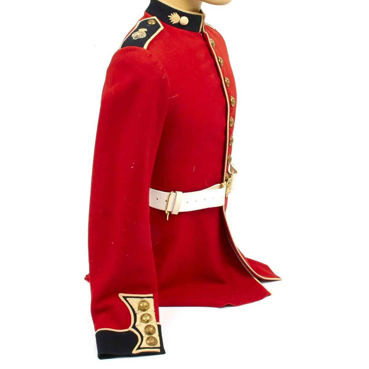 Original British Grenadier Guards Uniform Set with Bearskin Helmet - Kings Crown 1930s