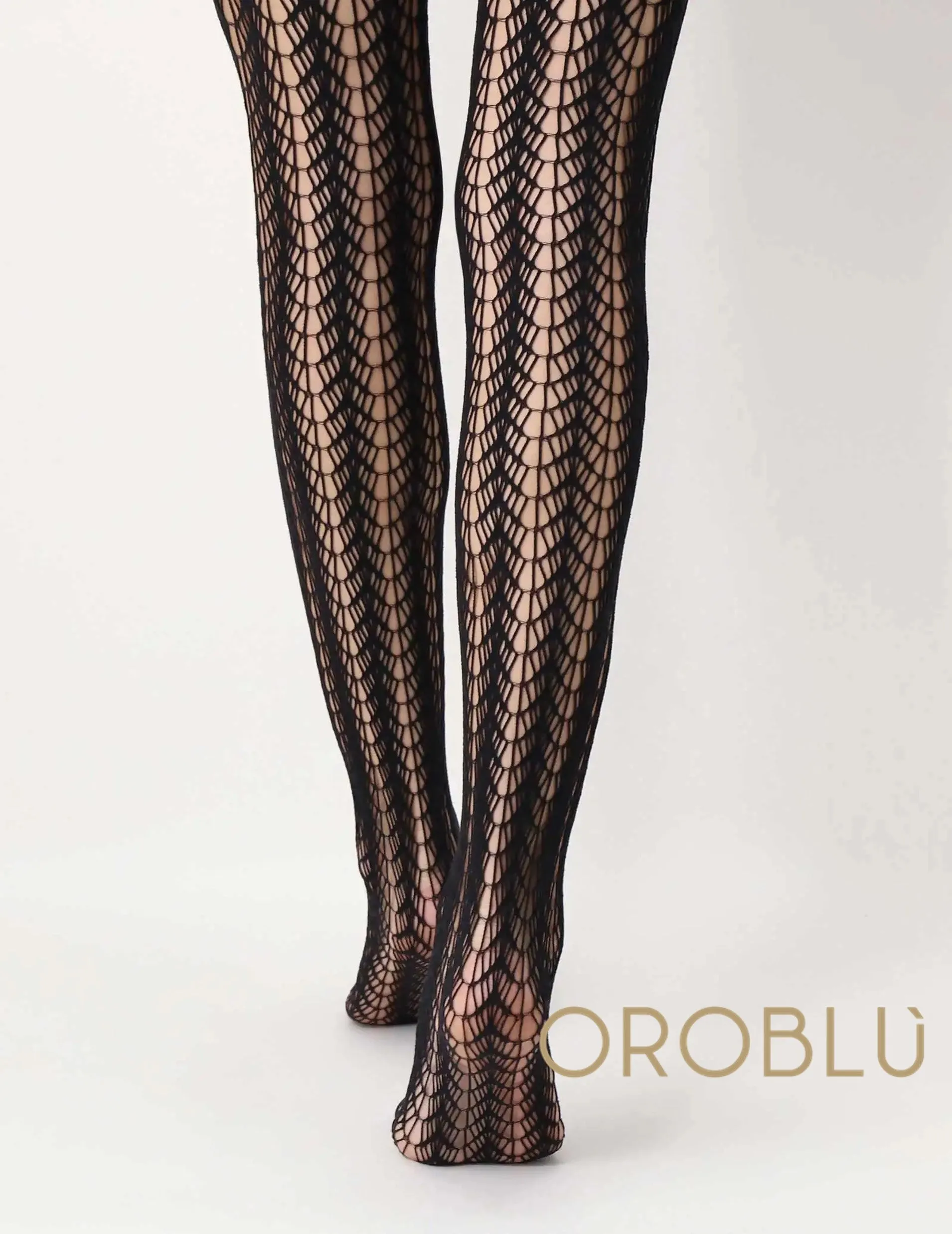 Oroblu Clearance Gothic Fishnet Tights Black