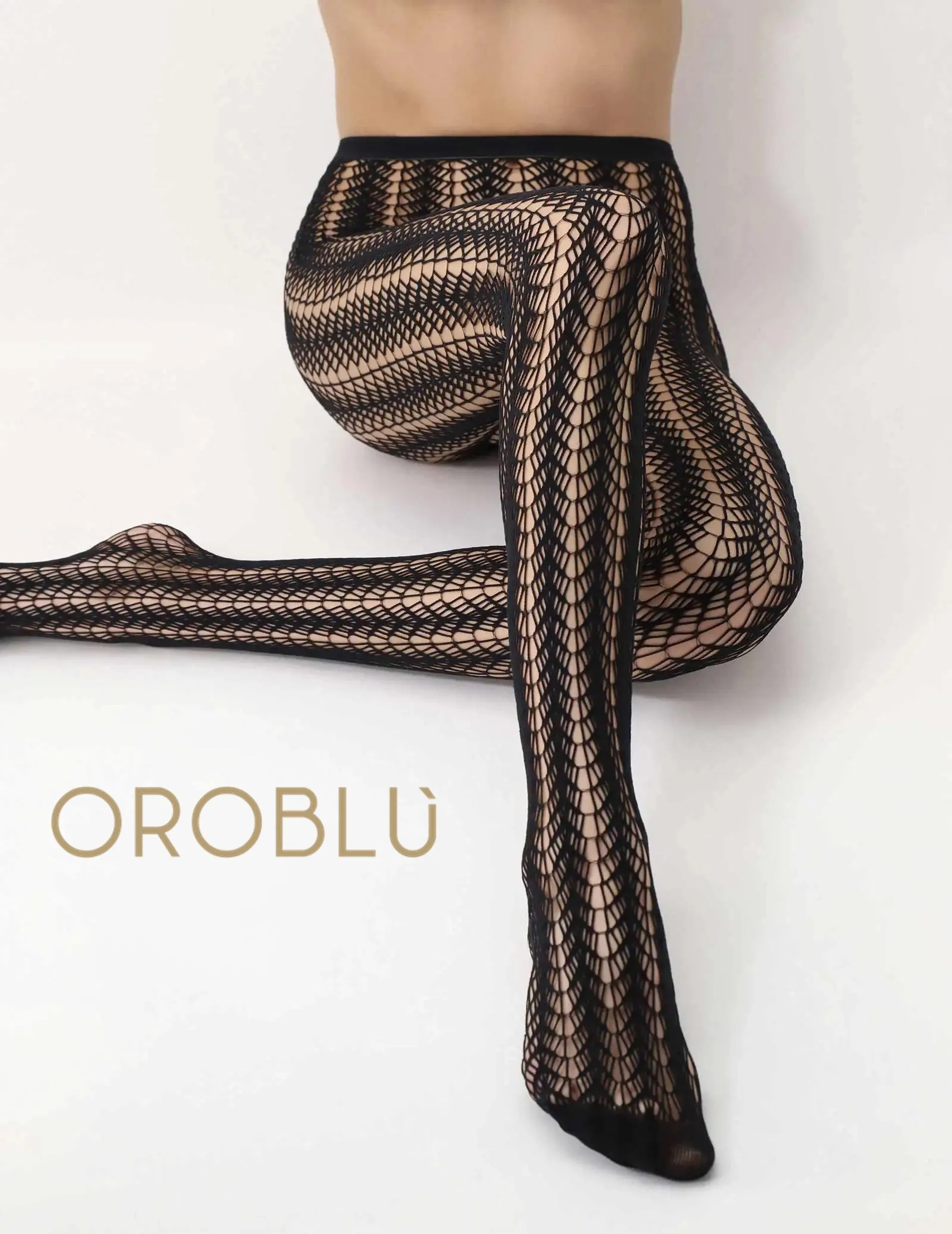 Oroblu Clearance Gothic Fishnet Tights Black