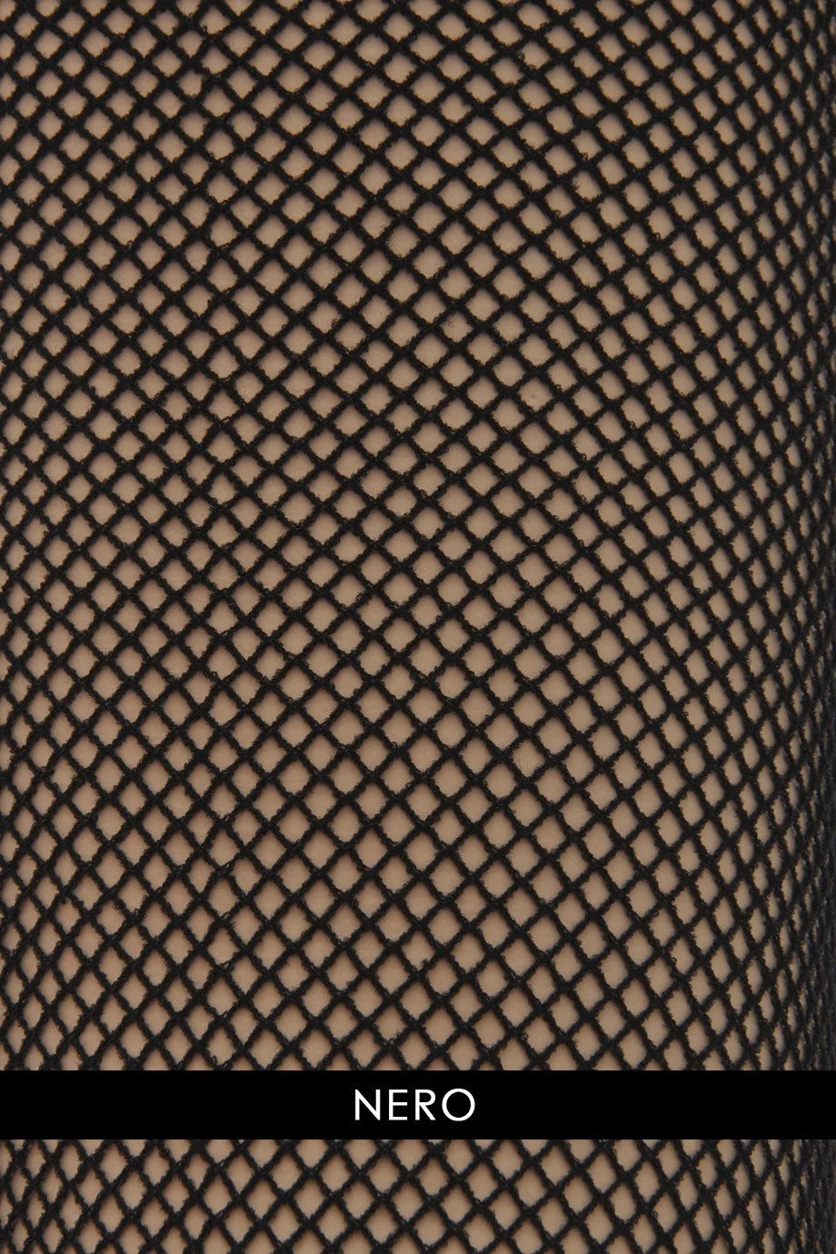 OSÉ RETINA Black Fishnet Tights