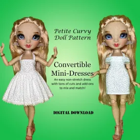 PC Convertible Mini Dresses